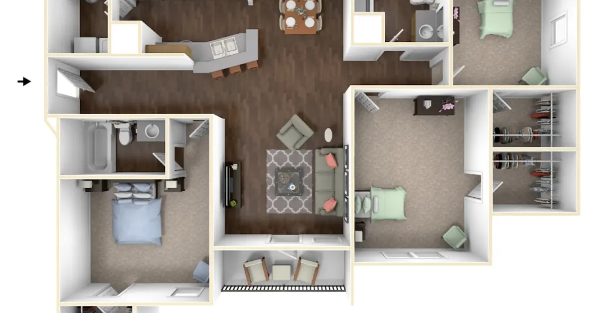 Unit 137 The Louisianan Cameron Isles